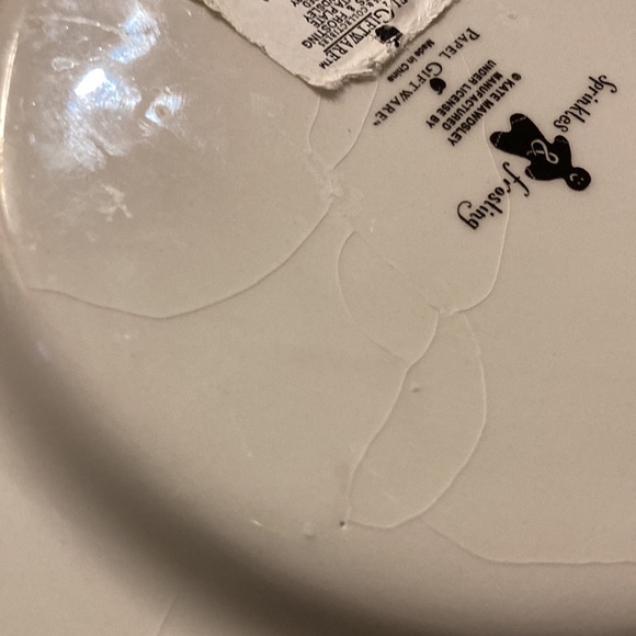 Christmas “Cookies for Santa” Ceramic Collectible Plate Vintage 1970’s - Picture 3 of 3